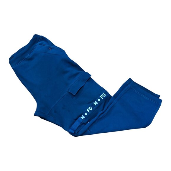 Le Jean De Marithe Francois Girbaud Mens Denim Cargo Sweatpants M+FG Trim XXXL - Picture 1 of 8